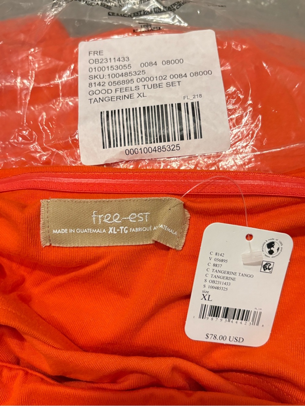 NWT Free People x Free-est Good Feels Tube Top & Maxi Skirt Set - Picture 7 of 8